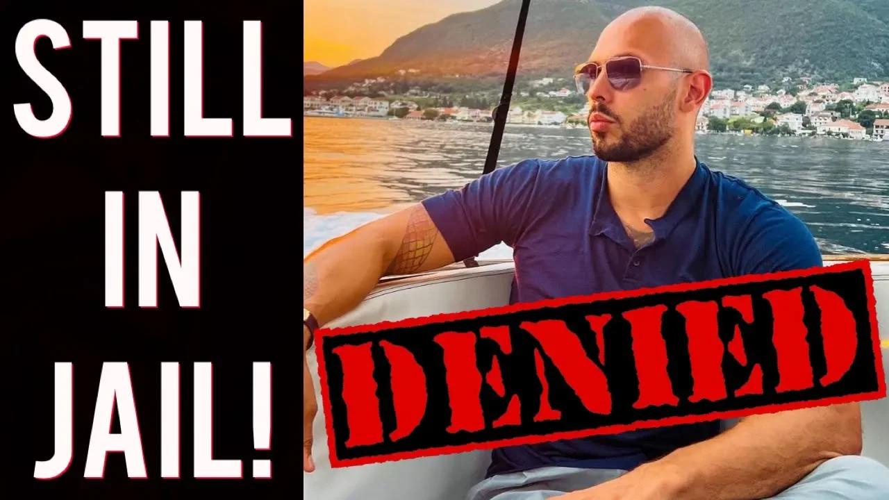 BREAKING Influencer Andrew Tate stays in JAIL for 30 days! Facing up
