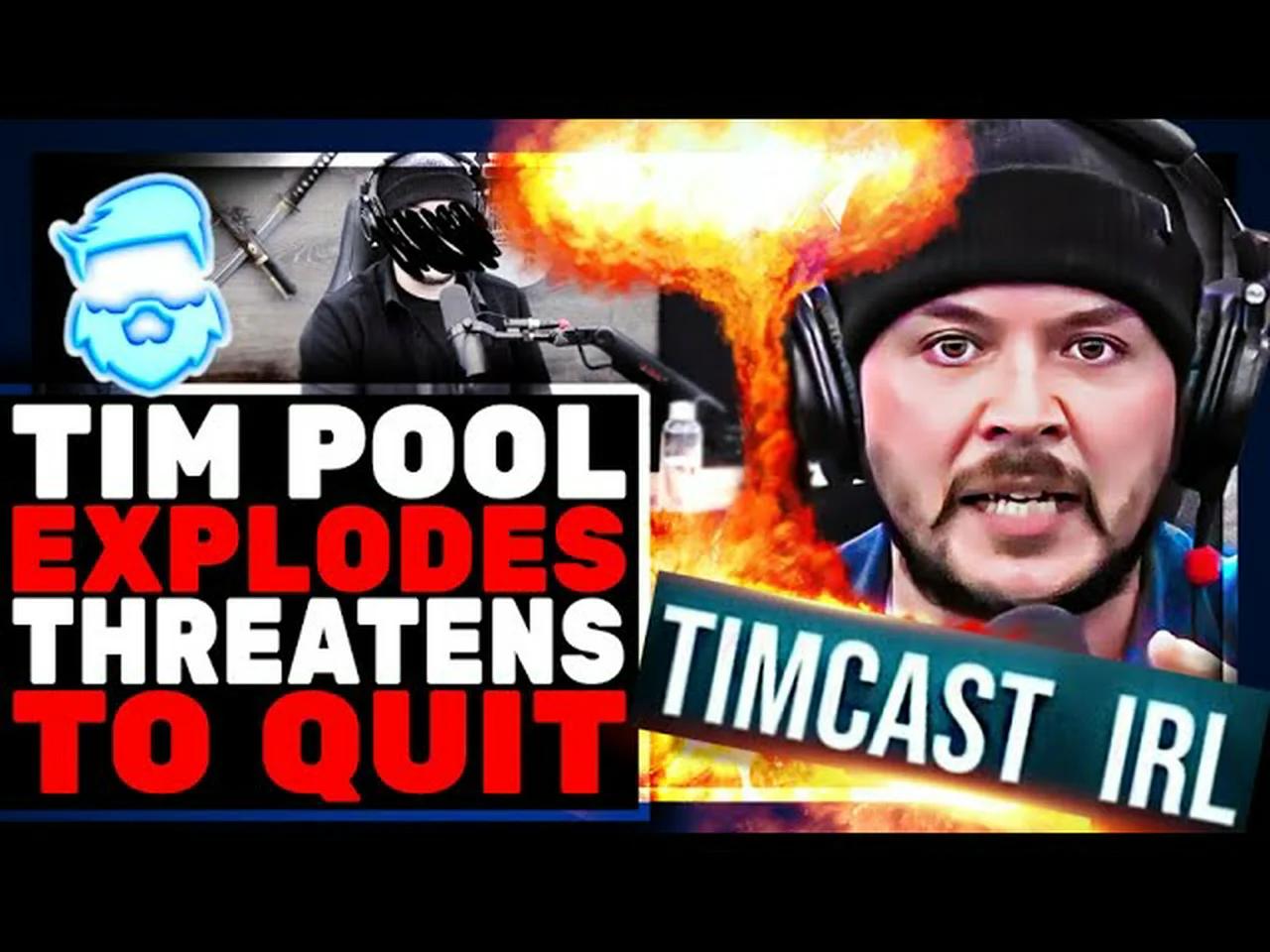 Tim Pool Threatens TO QUIT Timcast IRL After Youtube PULLS Show AGAIN(06)