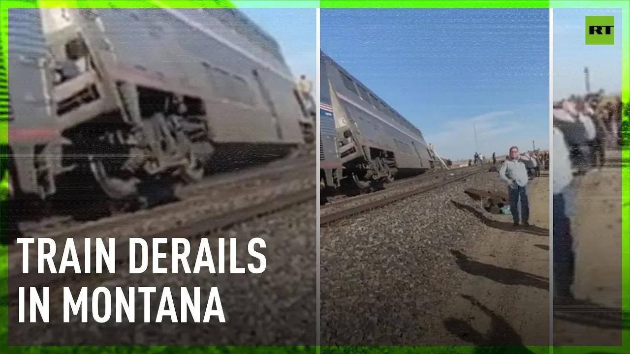 Montana train derailment leaves at least 3 dead and scores injured