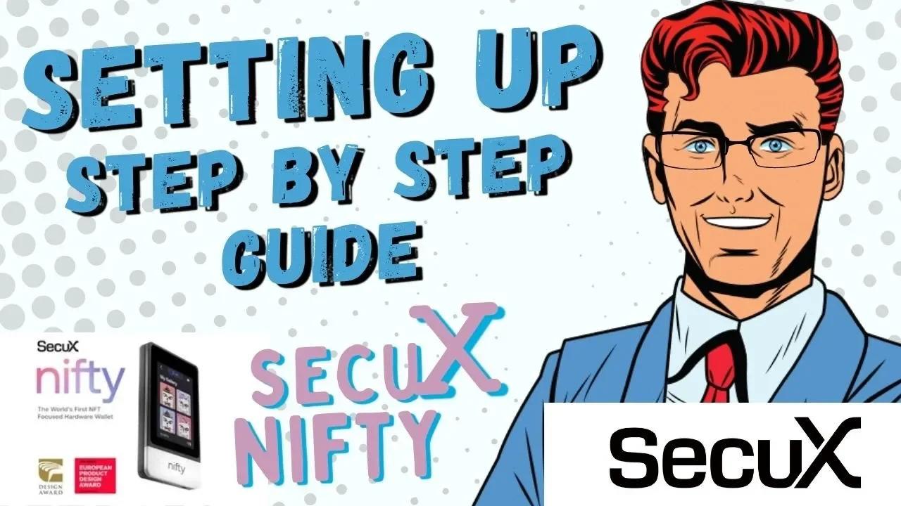 How to Setup SecuX Nifty NFT Hardware Wallet Step by Step Guide(07)
