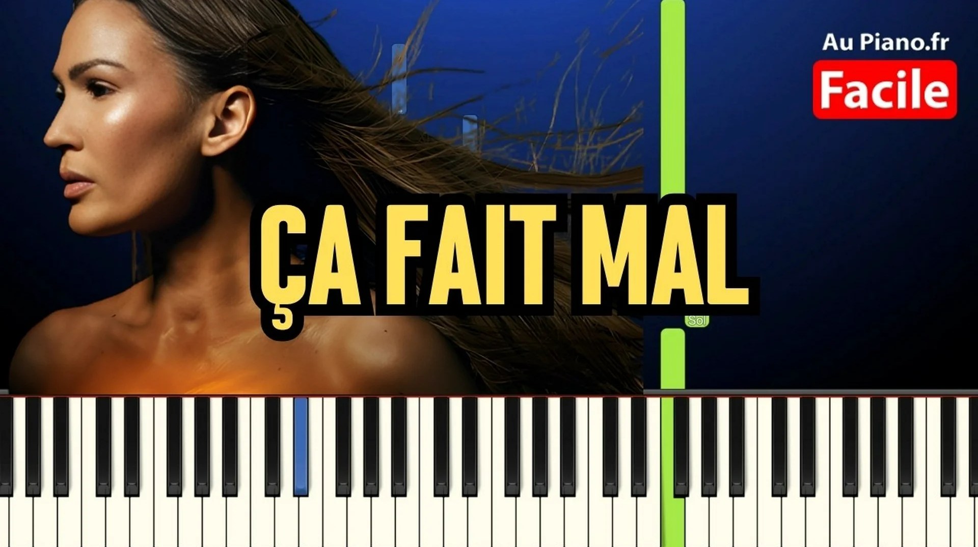 VITAA – Ça fait mal Piano Tutorial Facile (Aupiano.fr)