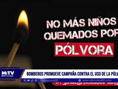 Bomberos de Aguachica lanzan campaña contra el uso irresponsable de pólvora