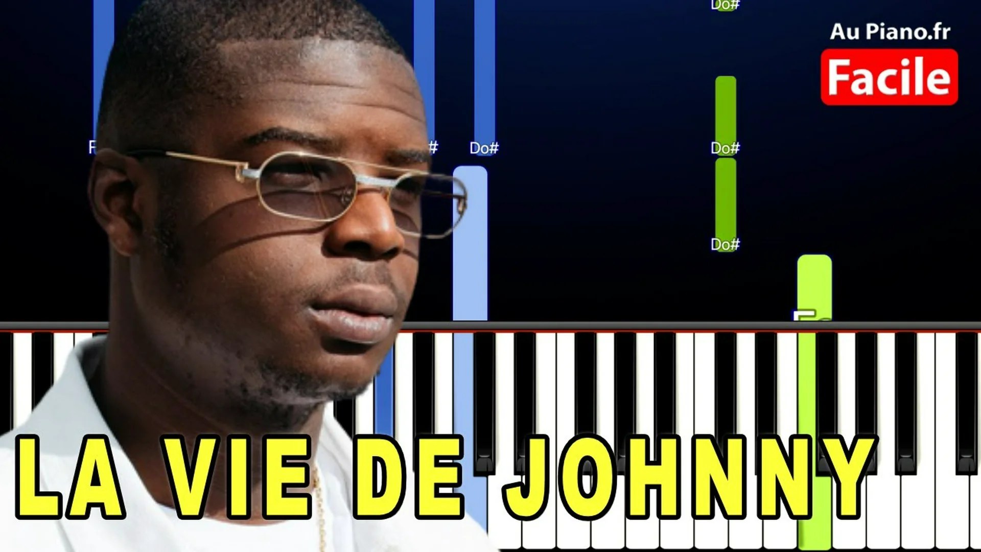 Ninho – La vie de Johnny – Piano Cover Tutorial Instru (Au Piano.fr)
