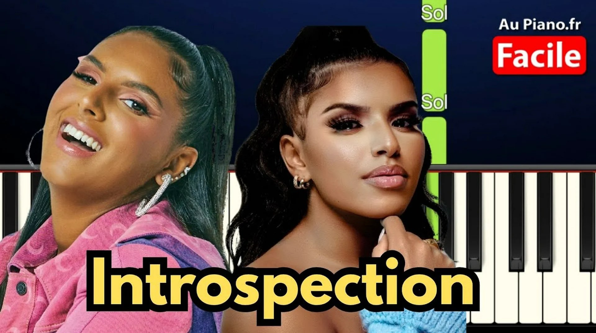 LYNDA x IMEN ES « Introspection » Piano Tutorial Facile