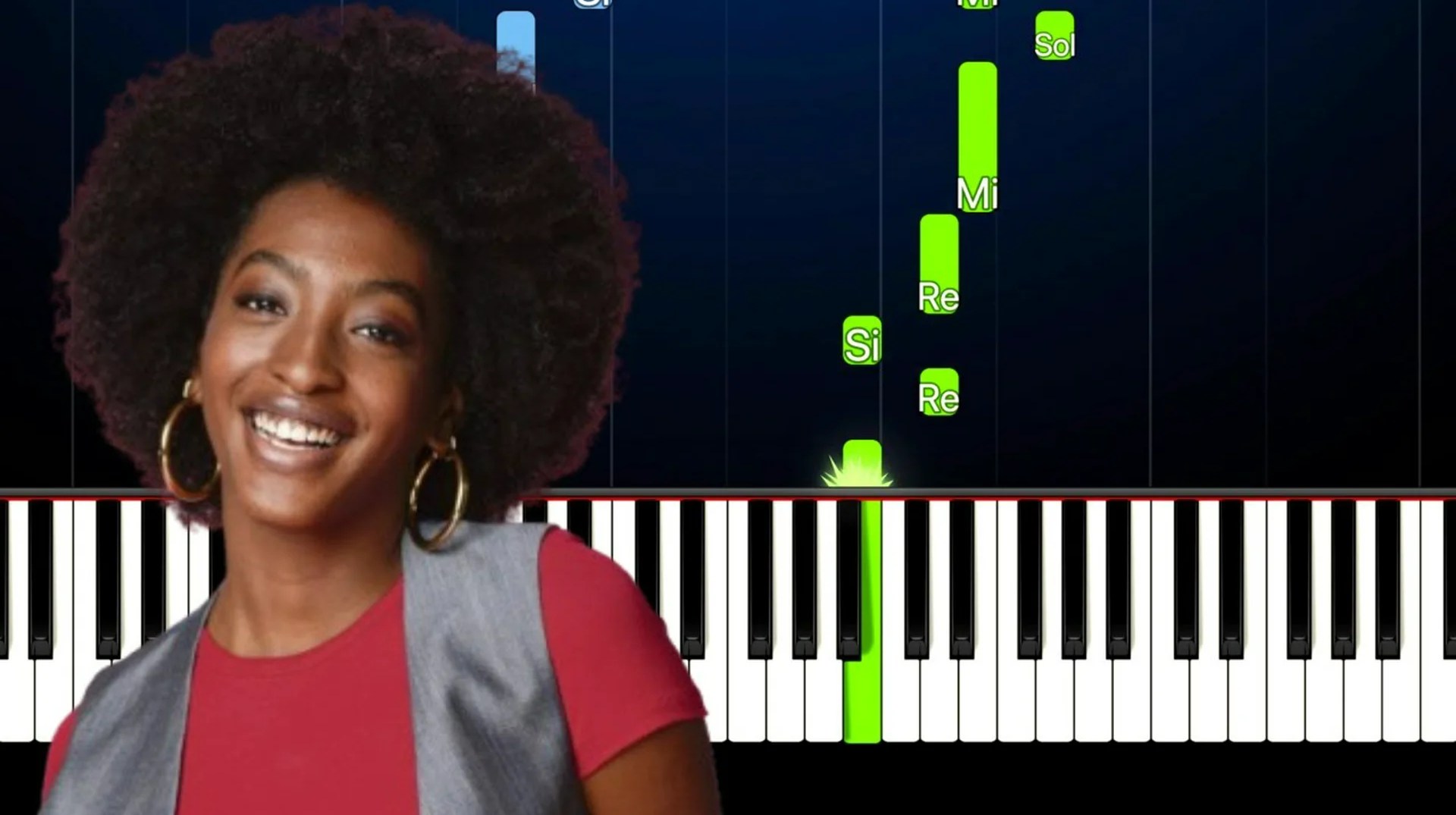 Ebony Unforgettable (Star Academy 2025) – Piano Cover Tutorial Karaoké Paroles