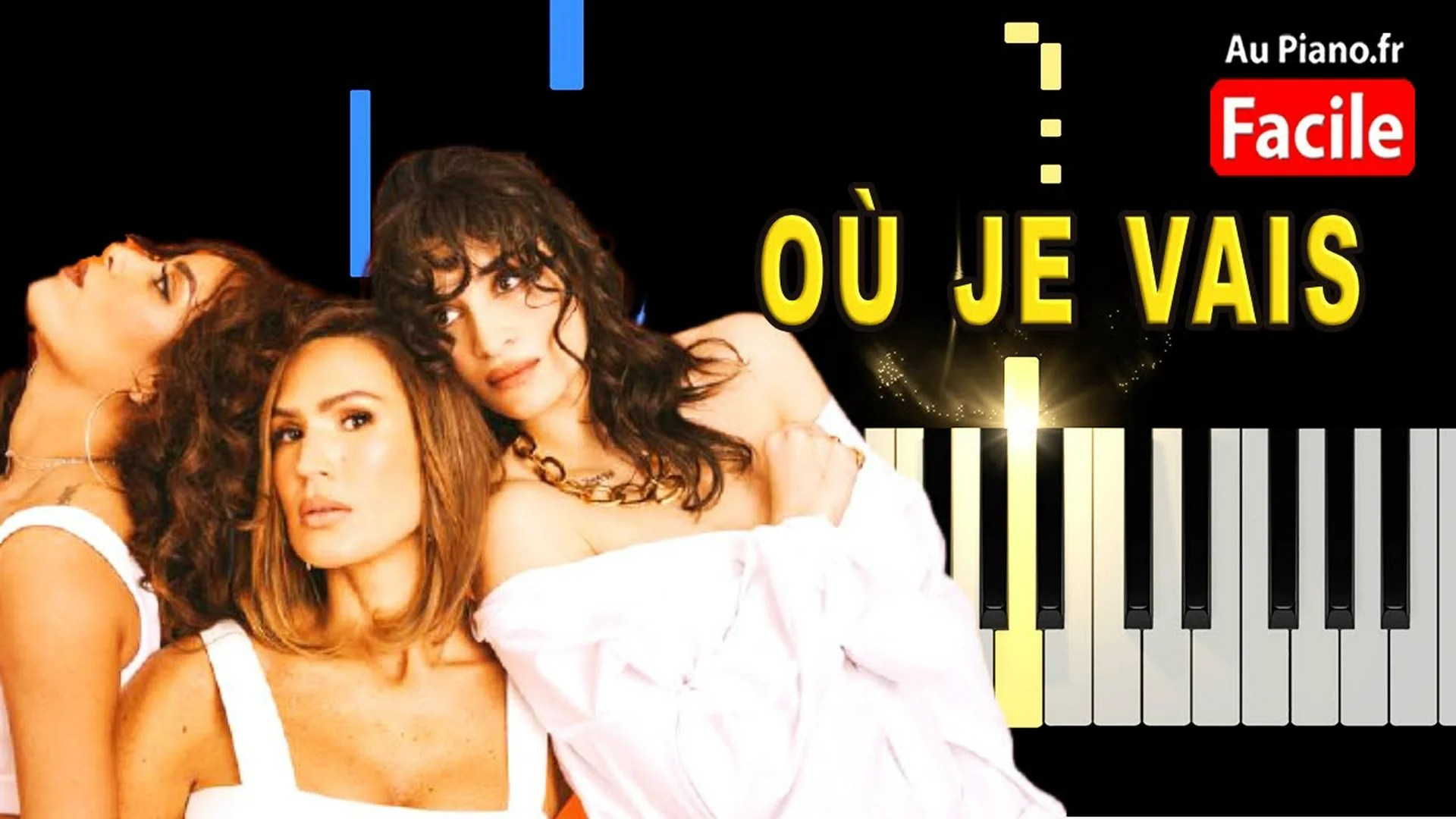 Ou je vais Amel Bent Paroles Karaoke (Au piano.fr)