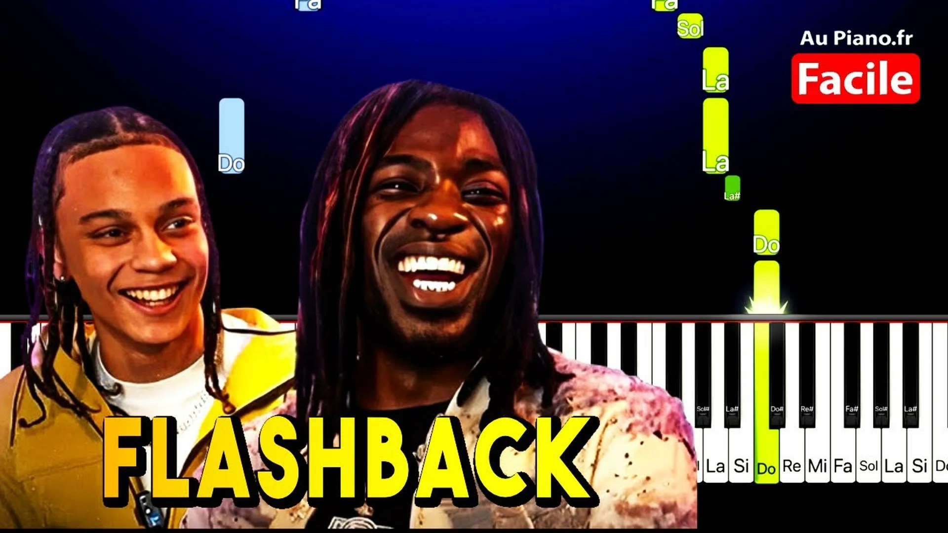 Favé – FLASHBACK ft. Gazo – Piano Cover Tutorial Rap Instru Paroles