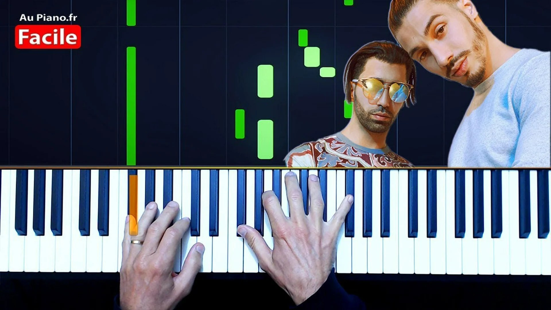 PNL Au DD Musique Piano Tutorial (Aupiano.fr)