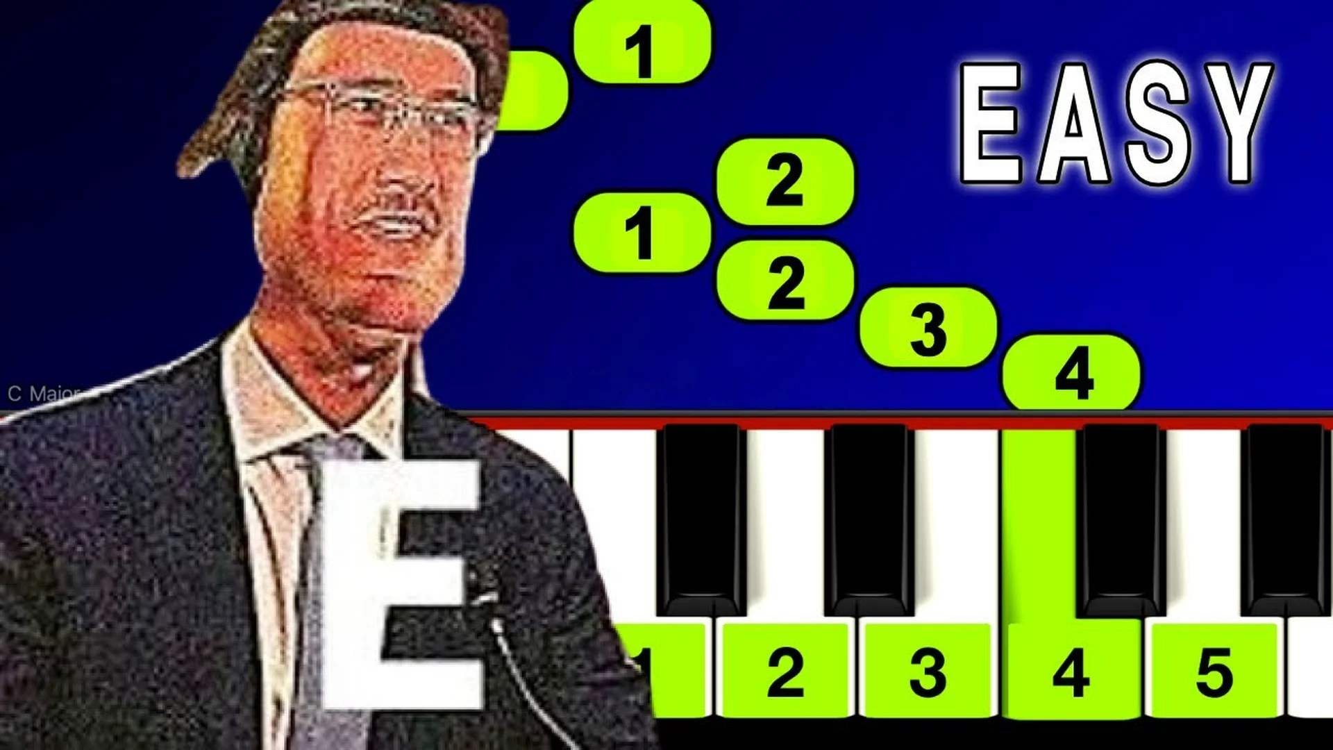 RUSH E – PIANO TUTORIAL FACILE (Grands débutants)