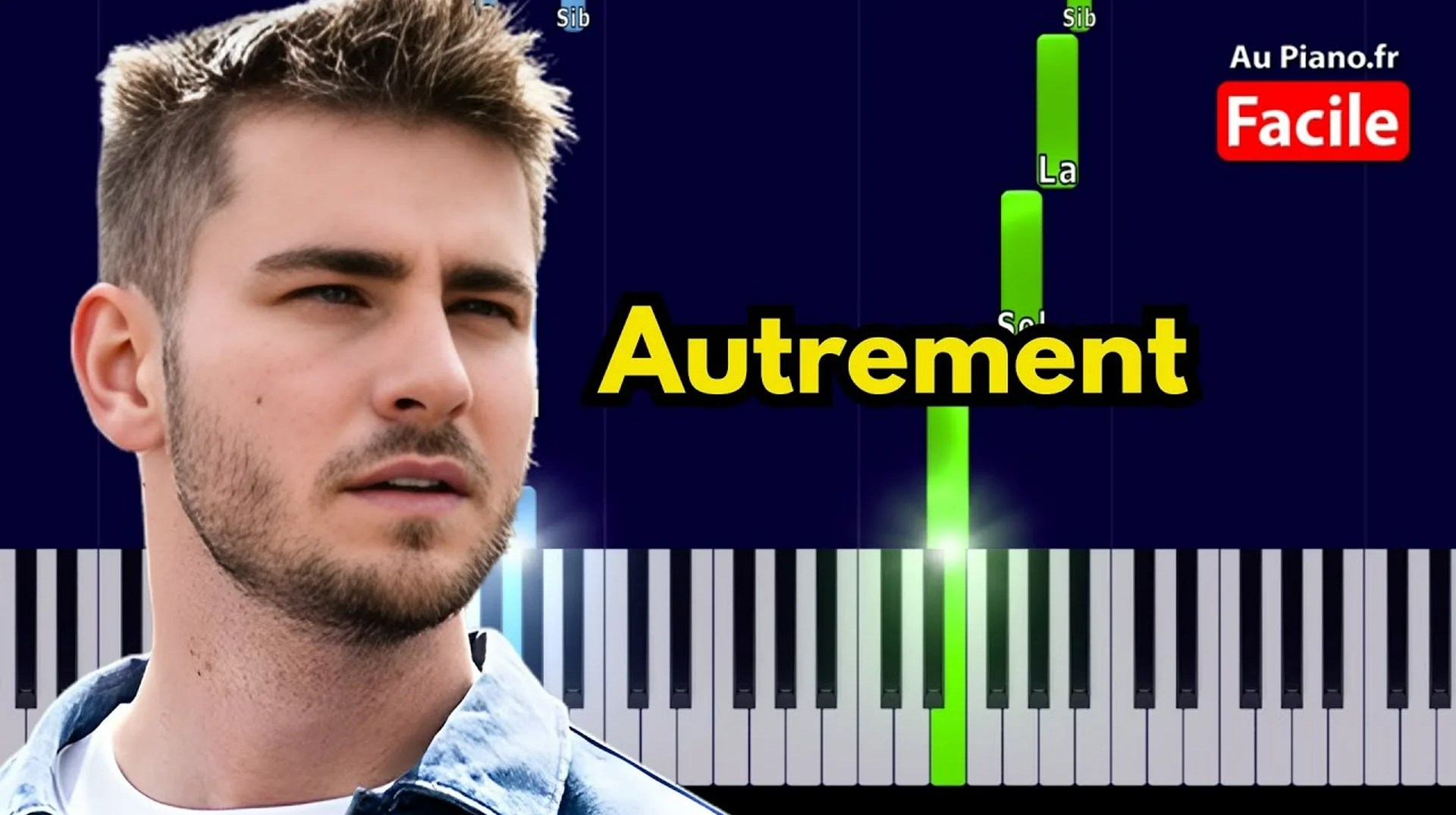 Julien Lieb – Autrement – Piano Tutorial FACILE