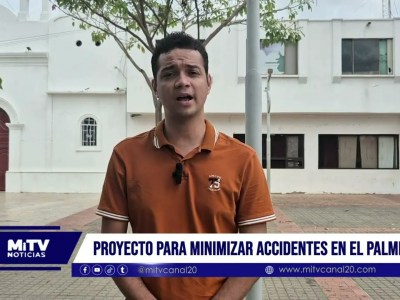 Proyecto de seguridad vial busca proteger a ciudadanos en el barrio palmira de Aguachica