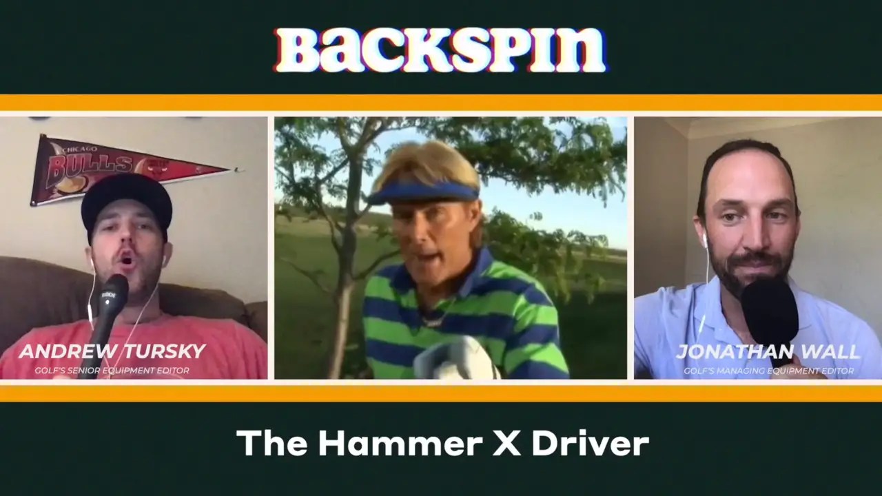 Backspin Our ‘first’ reaction to the legendary Hammer X driver infomercial