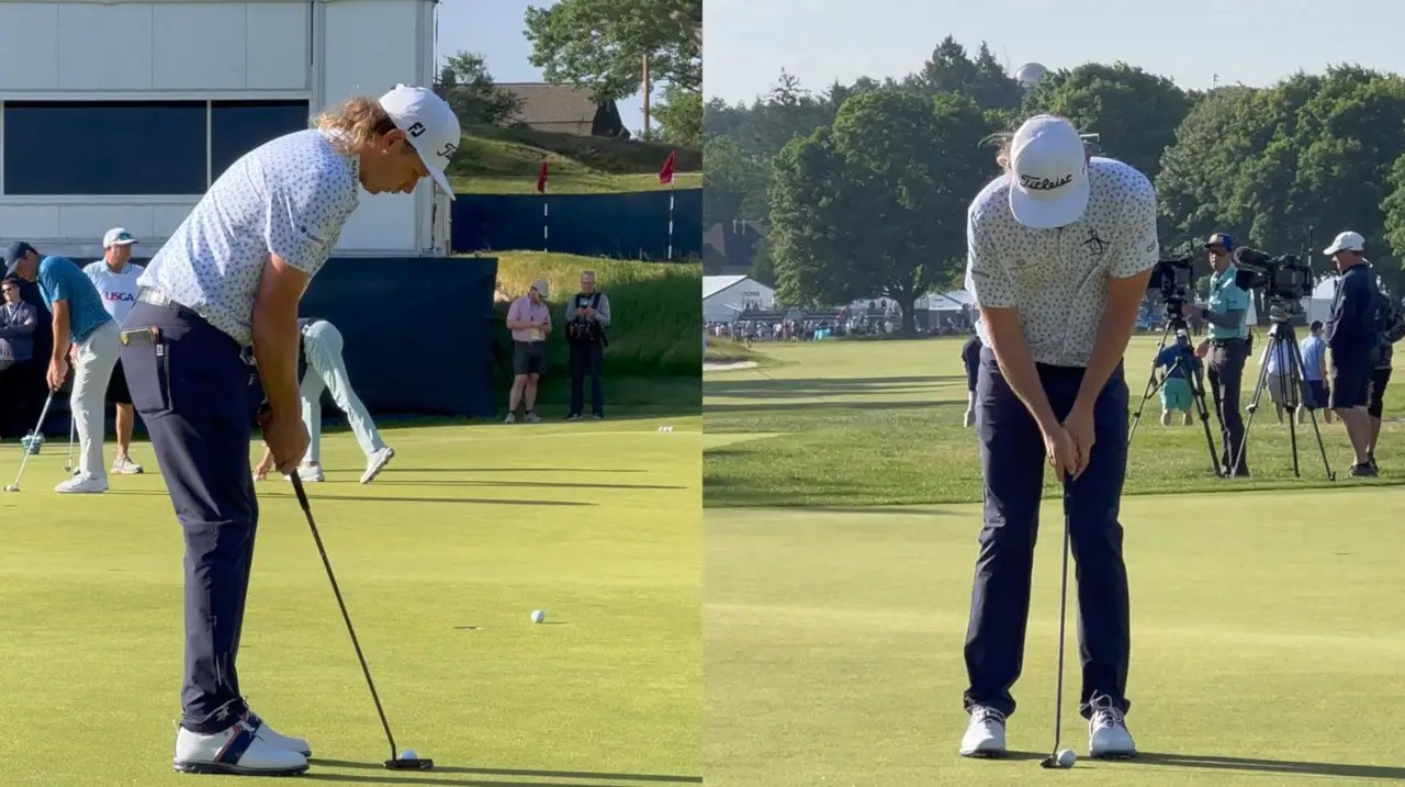 The putting routine that led to Cam Smith's win at The Open