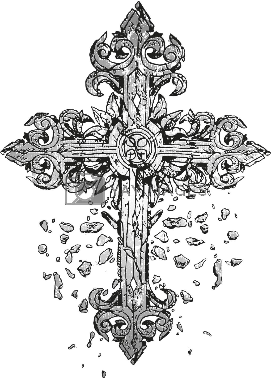 cross illustration Royalty Free Stock Image Stock Photos, Royalty