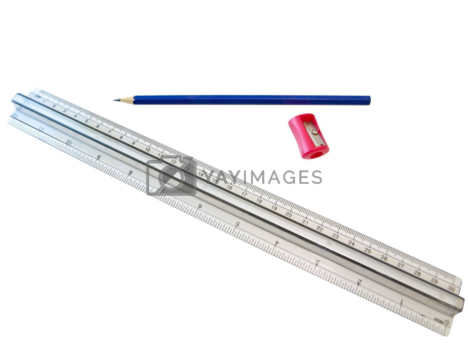 pencil and ruler by SNR Vectors & Illustrations Free download Yayimages