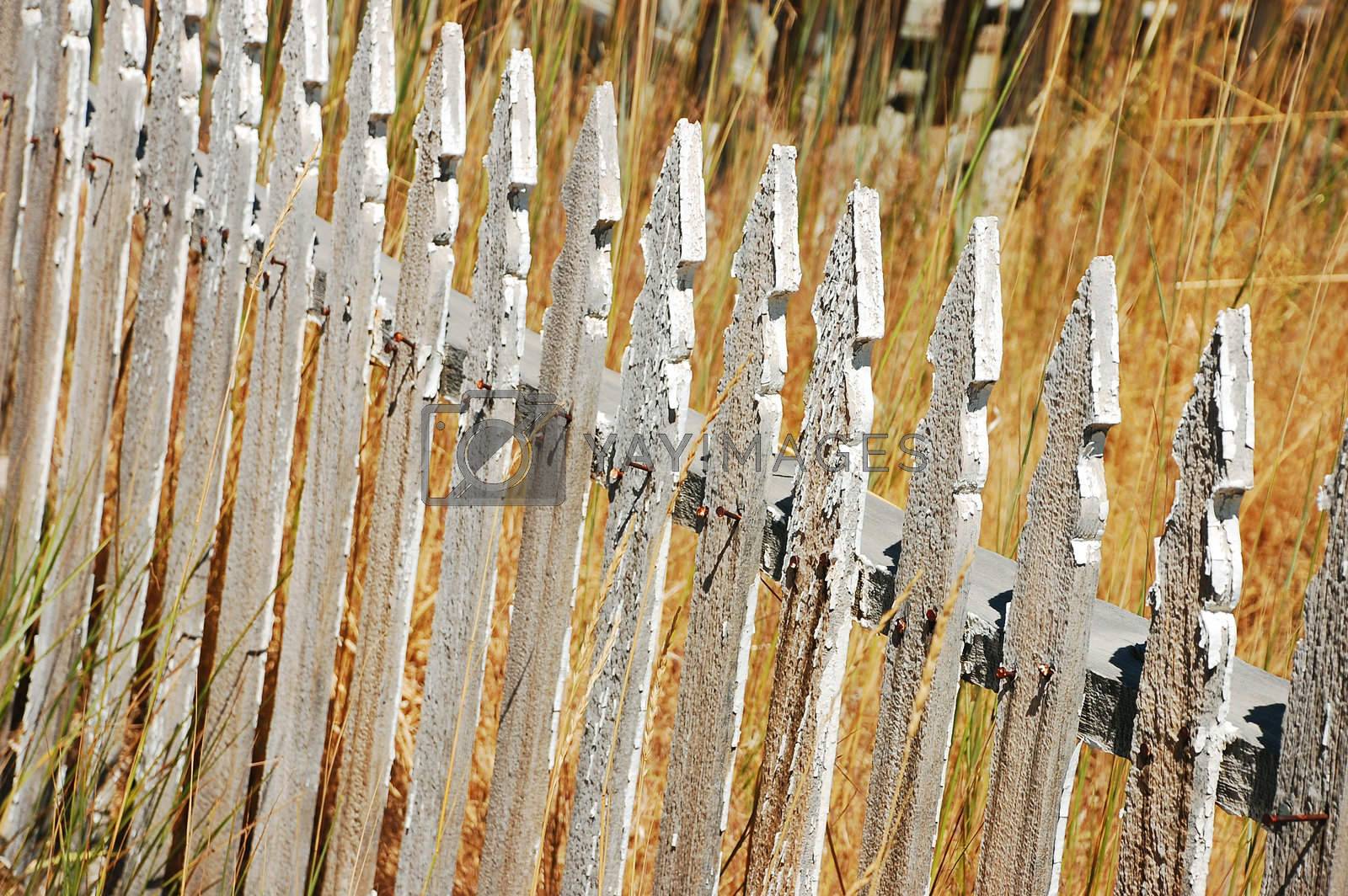 Old picket fence by ingperl Vectors & Illustrations Free download