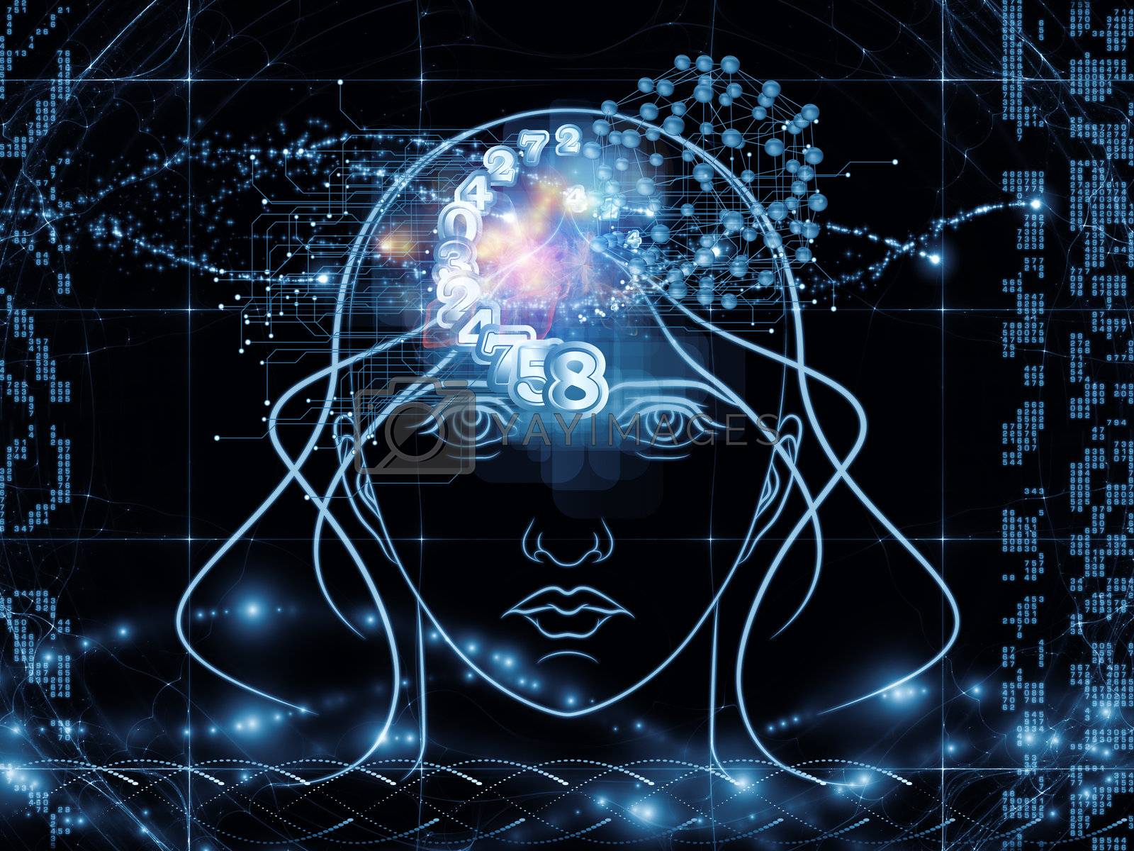 Human technology Royalty Free Stock Image Stock Photos, Royalty Free