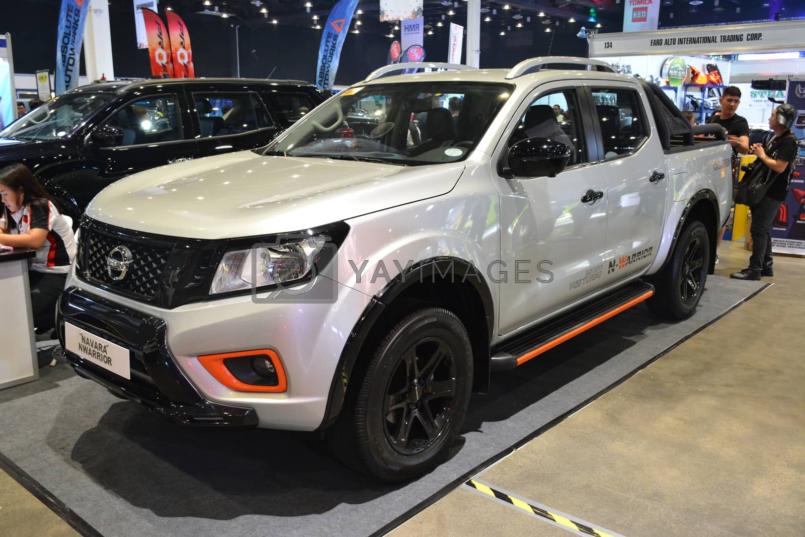 Royalty Free Image Nissan navara warrior pick up at