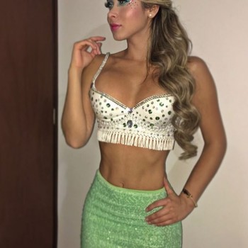 Angie Lorena modelo y diseñadora de Cali