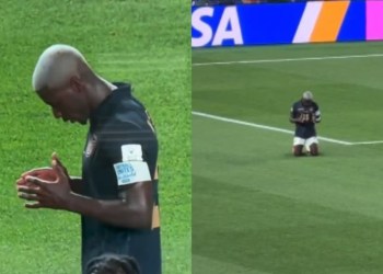 Jogador do Equador dá exemplo cristão na Copa ao orar de joelhos mesmo após derrota