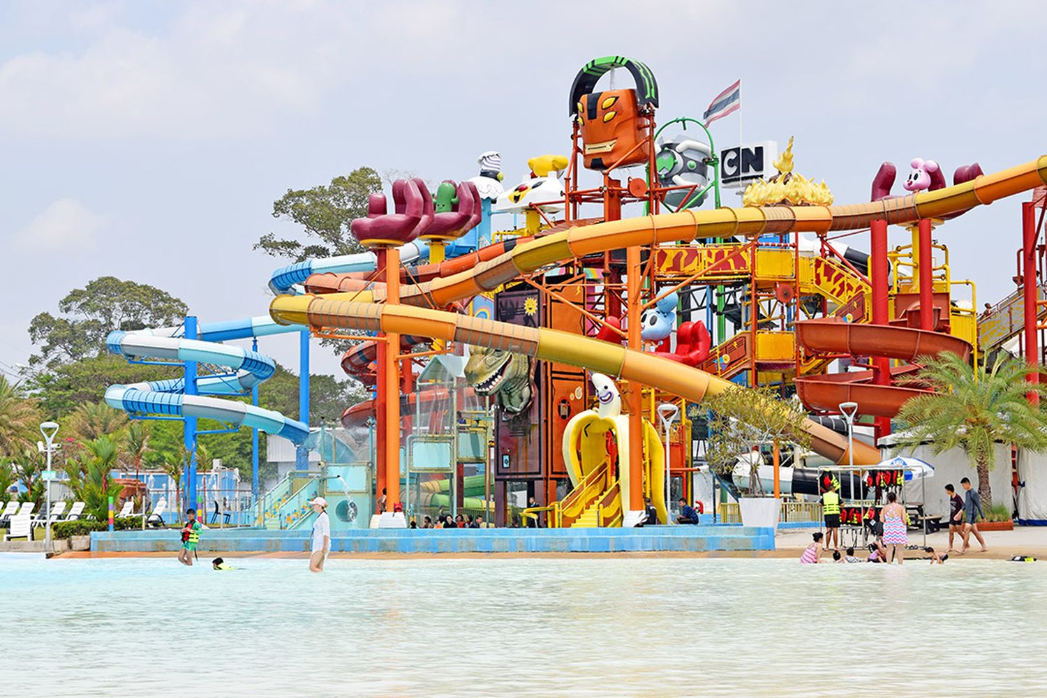 Cartoon Network Amazone Waterpark A Top Destination in Pattaya The Bear Travel