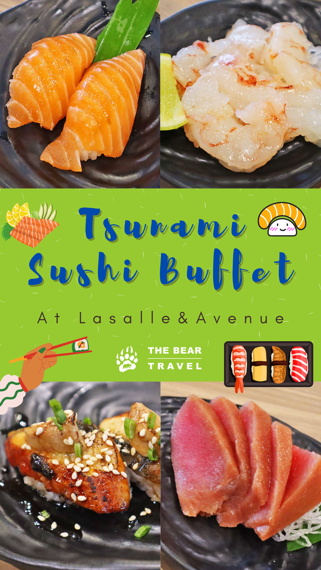 Tsunami Sushi Buffet Lasalle's Avenue A Dreamy Japanese Restaurant in