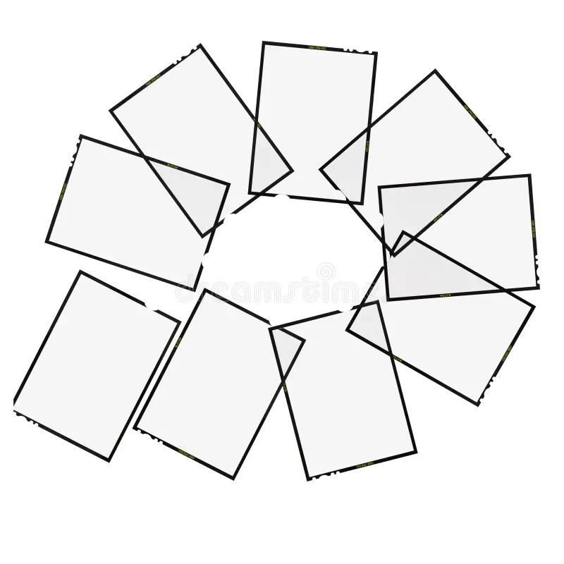 4 x 5 Frames stock illustration. Illustration of business 474724