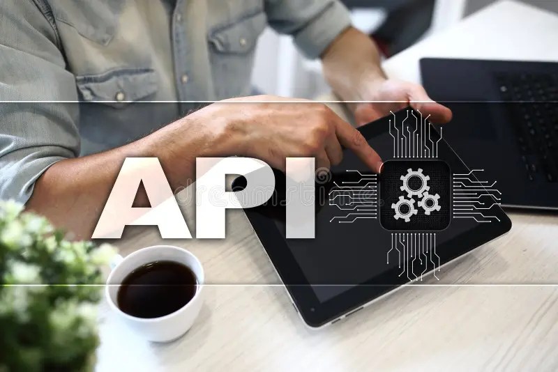 Application Programming Interface. API. Software Development Concept