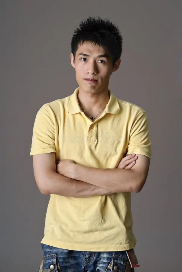 Asian guy stock photo. Image of japanese, eastern, calm 14714916