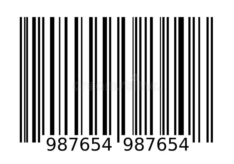 Barcode stock illustration. Illustration of numbers, codes 6311306