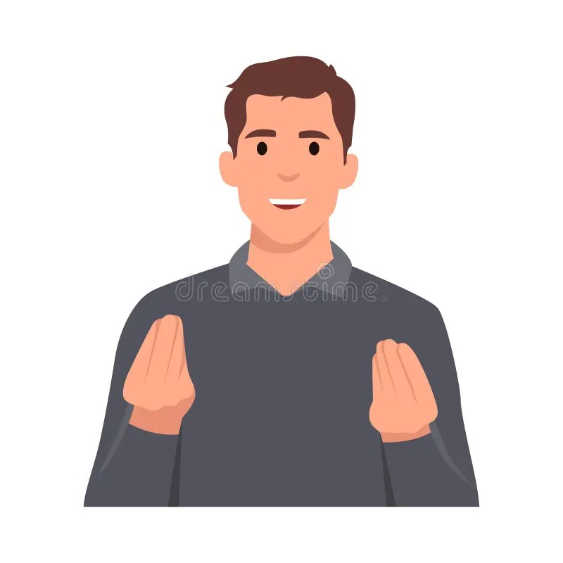 Italian Hand Gesture Stock Illustrations 428 Italian Hand Gesture