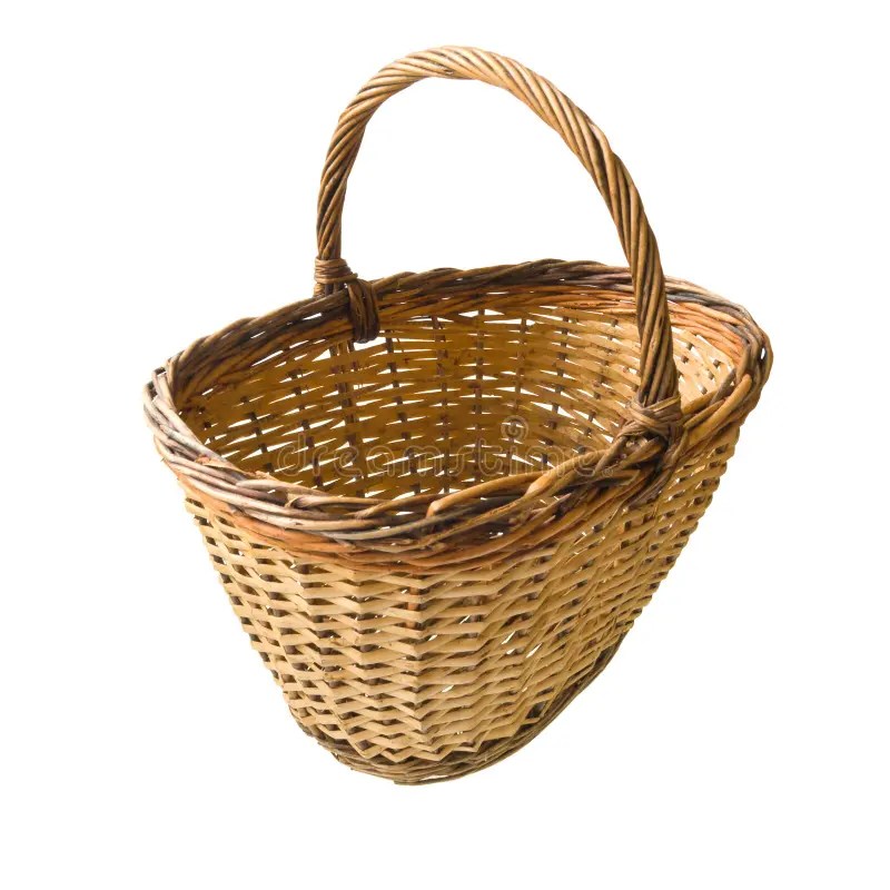 Empty Basket stock image. Image of object, traditional 34073357