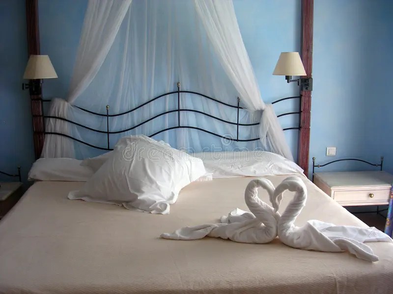 Grabbing bed sheet stock photo. Image of grabbing, shadowed 7220388