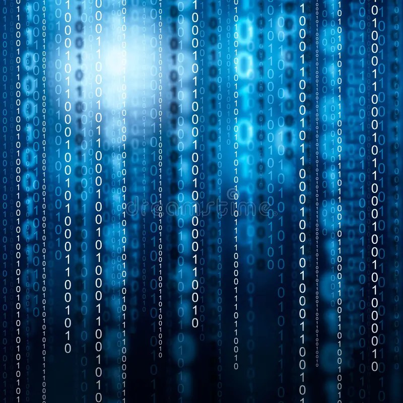 Binary code stock photo. Image of network, equipment 39169436