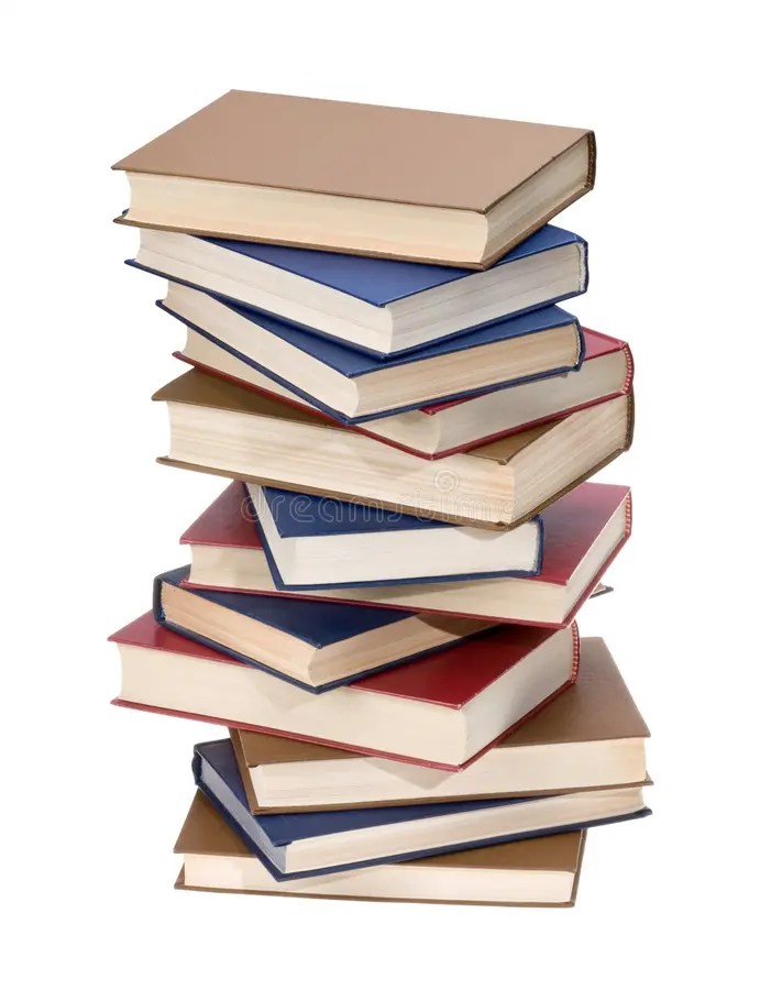 Book stack stock photo. Image of education, hardcover 8936734