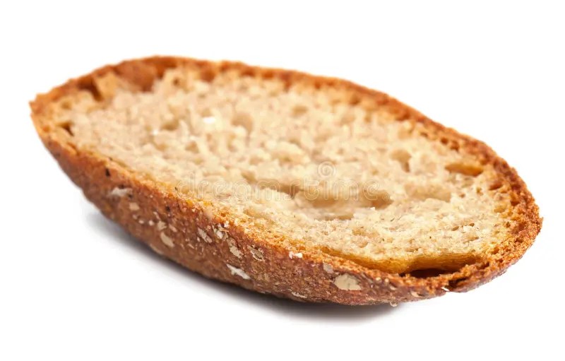 Bread crust stock photo. Image of sliced, fragrant, horizontal 7043988