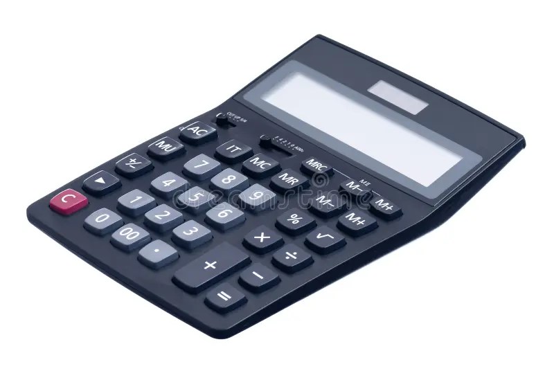 Calculator stock photo. Image of divide, display, clear 19084632