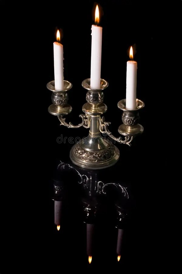 Candles in winecellar stock image. Image of cellar, gothic 11968123
