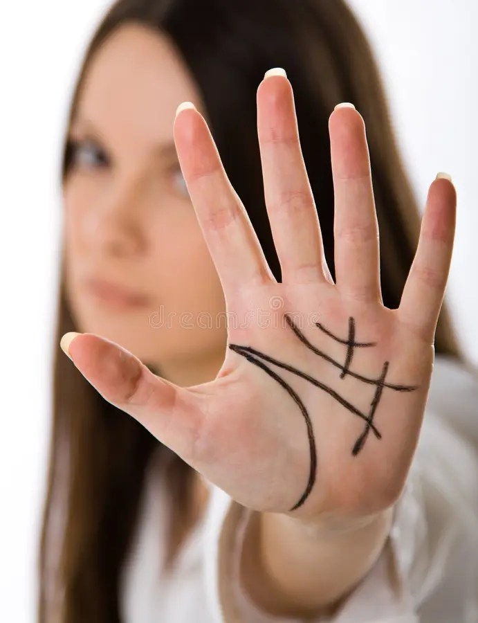 Chiromancy stock photo. Image of hand, infidelity, fate 8546016