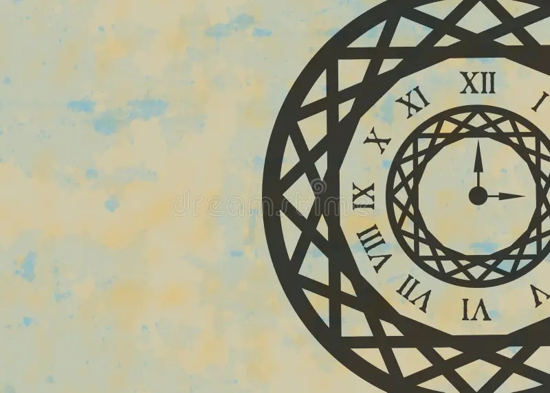 Clock Background Design