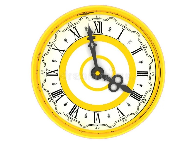 Clock. Four o clock stock illustration. Illustration of people 2766069