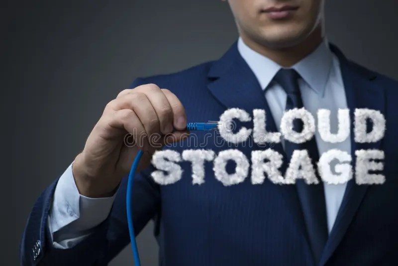 The Cloud Computing Storage in it Concept Stock Image Image of