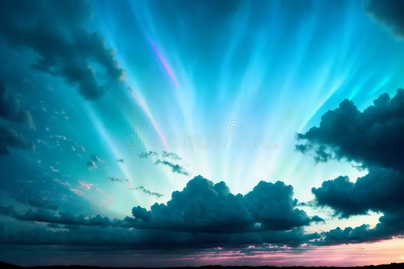 Clouds in sky elements stock illustration. Illustration of horizon