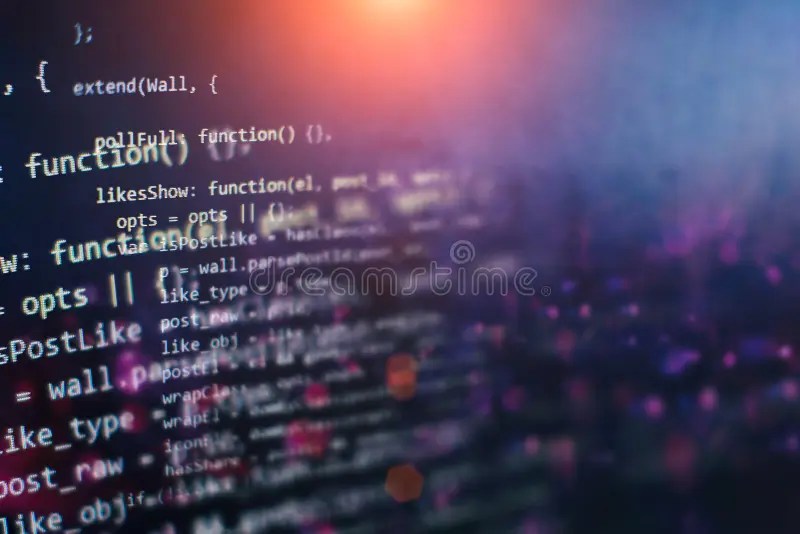 Software Developer Programming Code. Abstract Computer Script Co Stock Software Developer Programming Code. Abstract Computer Script Co Stock