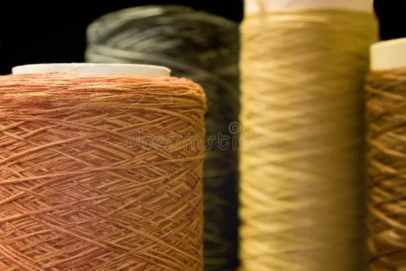 Colored Threads stock image. Image of fabrics, isolated 85009327