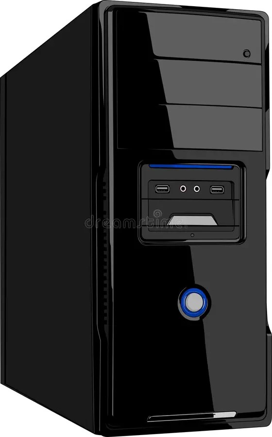Vector computer stock vector. Illustration of equipment 7537675