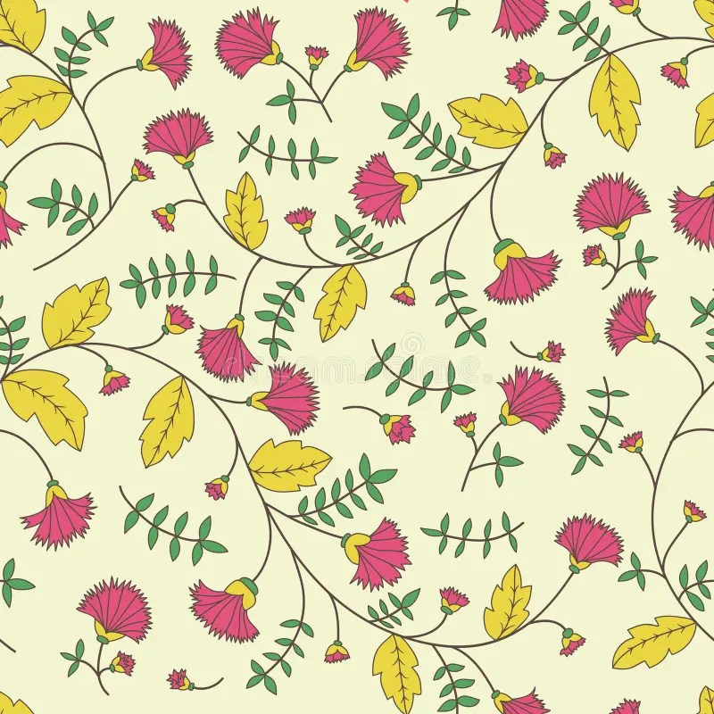 Cornflower Pattern. Vector Seamless Texture Stock Vector Illustration of petal, cornflower