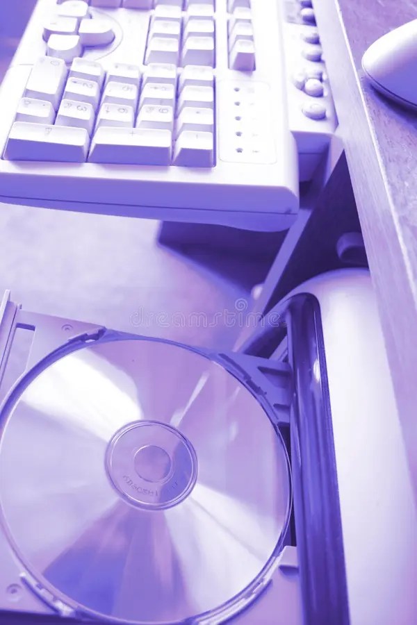 Desk computer components stock photo. Image of component 2509704