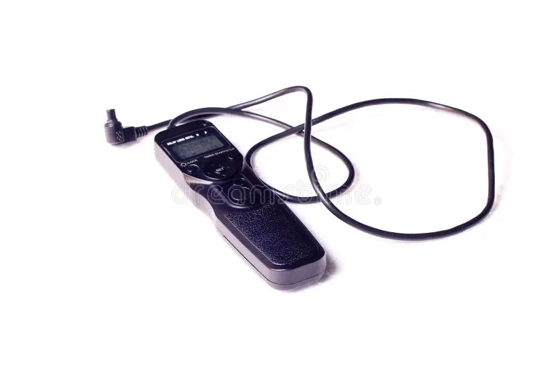 Digital Timer Remote Control. Stock Photo Image of release, shape