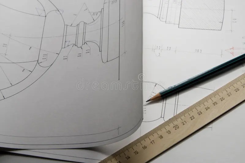 Drafts stock image. Image of editorial, drawing, designer 3356513